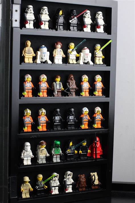 Geek Diy Bam Star Wars Lego Minifigures Wall Frame Display Diy Tutorial