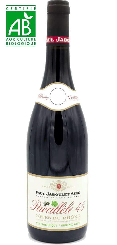 Côte Du Rhône Parallèle 45 Paul Jaboulet Aîné Bio