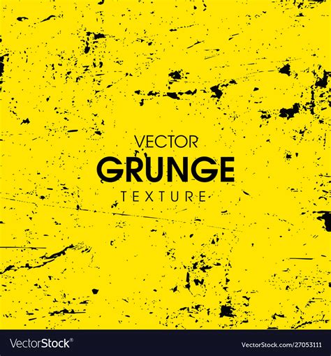 Abstract Yellow Grunge Background Design Vector Image