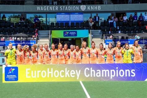 Nederlandse Hockeysters Prolongeren Titel Op Ek In Eigen Land