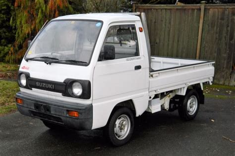 Import your own great condition, low mileage mini truck for as low as $3,000 today! 1990 Suzuki Carry 660cc 4WD (RHD) Kei Truck for sale ...