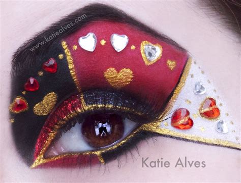 Queen Of Hearts By Katiealves On Deviantart Wonderland Makeup Alice