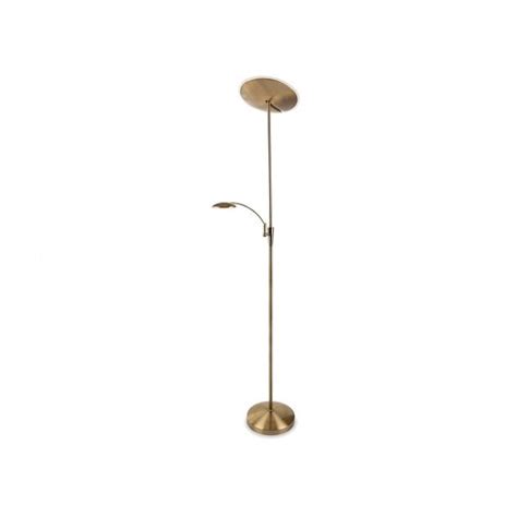 Horizon Led Floor Lamp In Antique Brass Lighting Company Uk