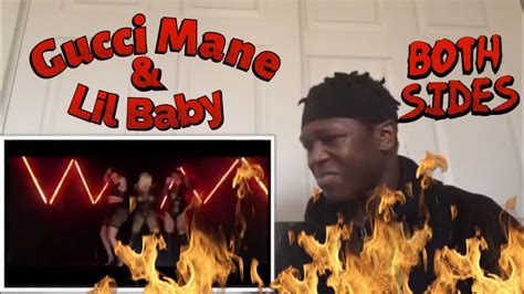Gucci Mane Both Sides Feat Lil Baby Official Video Reaction Youtube
