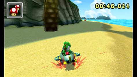 Mario Kart 7 Koopa Beach Time Trial Youtube