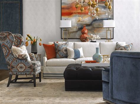 Contemporary Eclectic Living Rooms Cabot House Furniture And Design