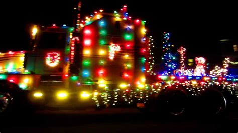 Christmas Truck Parade Youtube