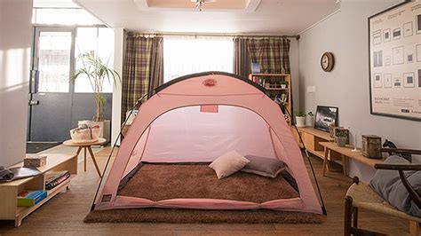 Hung over the cot, it will create a safe place to sleep and rest. DDASUMI Bed Tents | DudeIWantThat.com