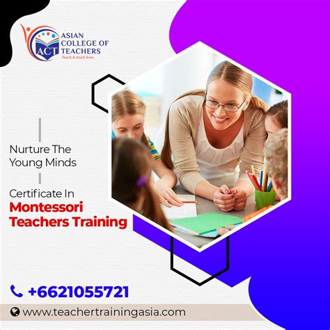 Montessori Teacher Training Course Make Yourself Capable Enough To