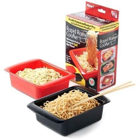 Contrary to popular belief, the microwave preserves more nutrients than traditional cooking methods such as boiling or roasting, thanks to the shorter cooking time. Rapid Ramen Cooker - Microwave Instant Noodles in 3 ...