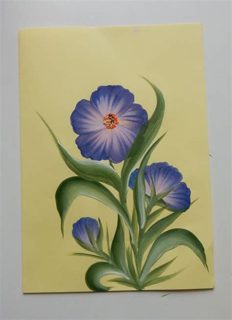 Flower Painting Easy Acrylic Sheets Emma Flower
