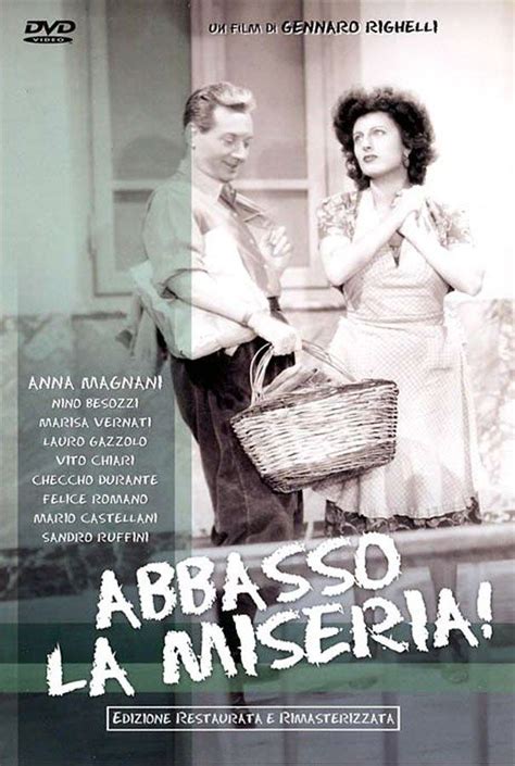 abbasso la miseria 1945 movie posters movies poster