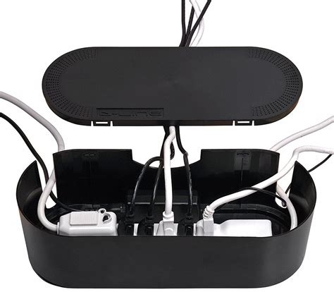 D Line Abs Cable Management Box For Use With 52ny41 Black 19rz89us