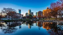 Charlotte North Carolina Wallpaper / A bright and colourful north ...