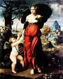 Venus and Cupid. 1540. Battista Dossi. Italian. 1490-1548. oil on ...
