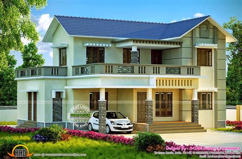 2326 Square Feet Kerala Style Villa Kerala Home Design And Floor Plans