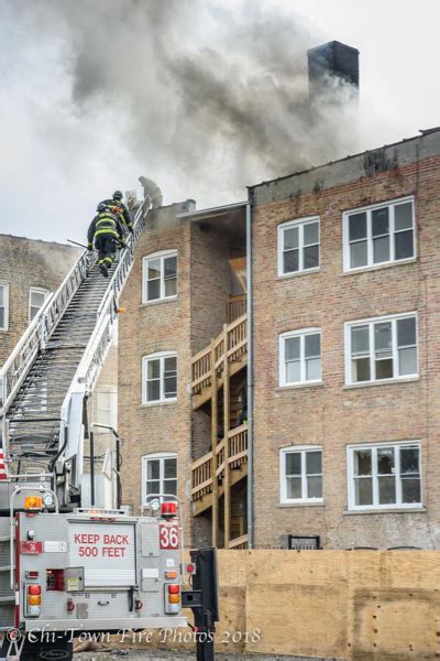 Working Fire In Chicago