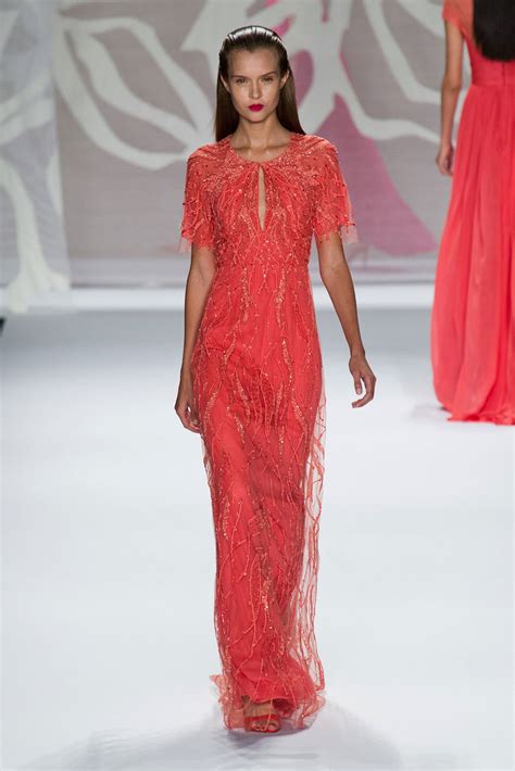 Monique Lhuillier Spring 2014 Runway Show Ny Fashion Week Popsugar