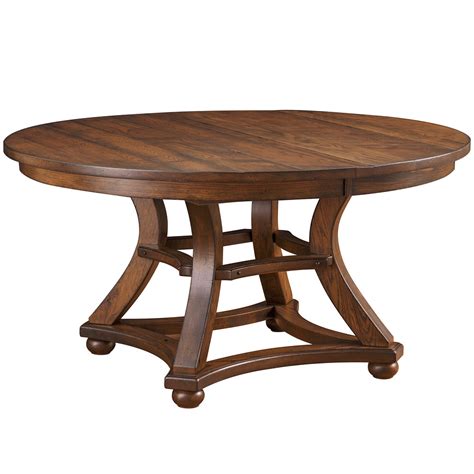Chelsea Round Amish Dining Table Handcrafted Cabinfield