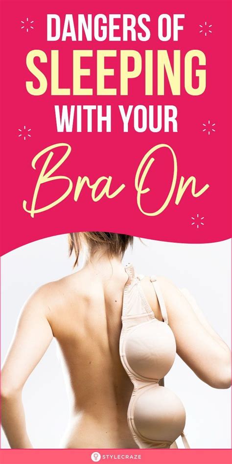 Is It Bad To Sleep With A Bra On In 2021 Women Health Care Self