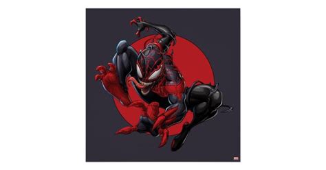 Venomized Spider Man Miles Morales Poster Zazzle Spiderman