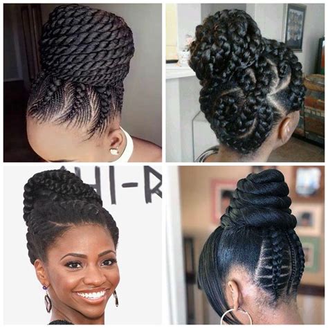 Updo Hairstyles For Black Women The Improvised Designs Hair Styles