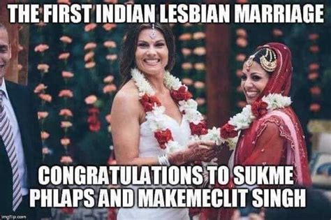 The First Indian Lesbian Mabriage Congratulations To Sukme Phlaps And