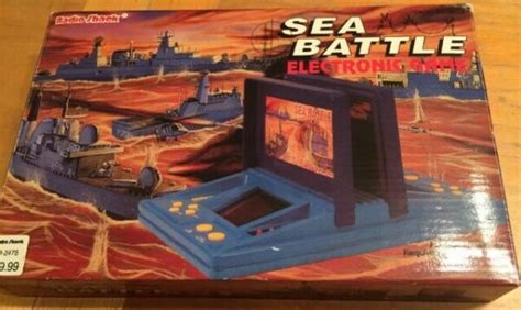 Radio Shack Sea Battle Electronic Game 60 2475 For 1 Or 2 Players G3
