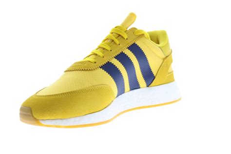 Adidas I 5923 Bd7612 Mens Yellow Lace Up Lifestyle Sneakers Shoes