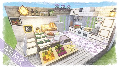 Minecraft Room Lavender Dream Kitchen Cottagecore And Chill Cit