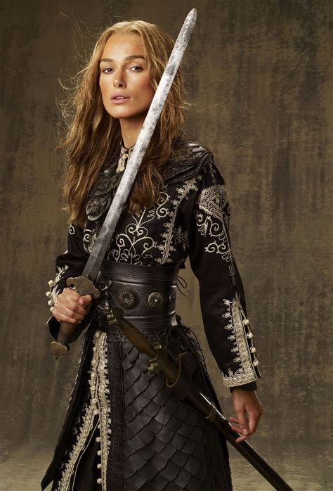 Keira Knightley As Elizabeth Swann The Pirates Of The Caribbean Hot Celebrities Wallpaper