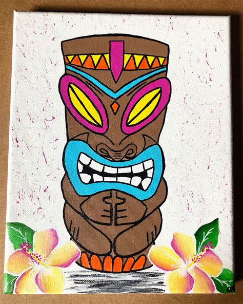 Tiki Beach By Arielsfinearts On Etsy Listing