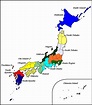 Island Of Japan Map | Cities And Towns Map