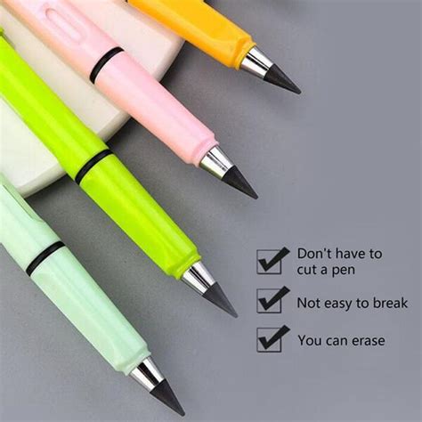 Cheap Inkless Pen Infinity Pencil Everlasting Pencil Inkless Pencils