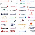 Top Airlines Logos images