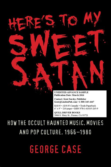 Heres To My Sweet Satan Sample By Kent Sorsky Issuu