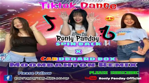 trending tiktok dance 2023 spin back x cardboard box moombahton ronly panday remix youtube