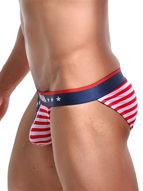 Evankin Mens Underwearusa American Flag Sexy Boxers Briefs Soft Underwear Buy Online In Uae