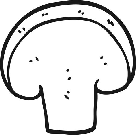 Cartoon Mushroom Slice 8448547 Vector Art At Vecteezy