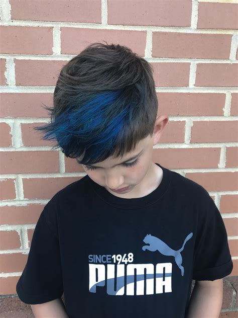 The 25 Best Boys Blue Hair Ideas On Pinterest Mens Blue Hair Boy