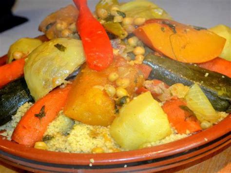 Les Meilleures Recettes de Couscous marocain et Légumes