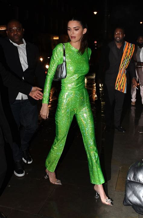 Kendall Jenner Arrive At The Sony Brit Awards 2020 After Party