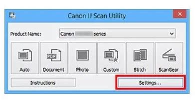 From there you'll locate numerous files and also documents that you'll require later on. Canon Utilities Scanner / Download And Run The Ij Scan ...