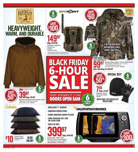 What Shops Are Having A Black Friday Sale - Cabelas and Bass Pro Shops Black Friday Ad Scan, Deals and Sales 2019