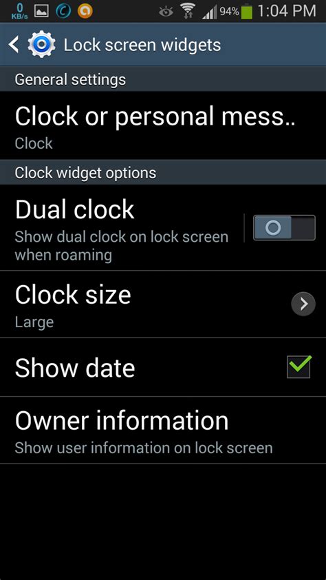 Samsung Galaxy Shortcuts For The Lock Screen Not Available In S3 Ver