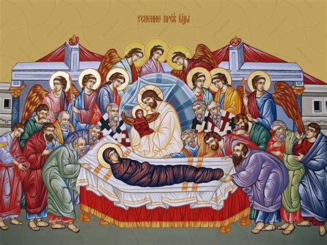 Buy The Image Of Icon The Dormition Of Virgin Mary