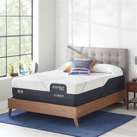 Serta Icomfort 125 In Twin Xl Hybrid Mattress With Boxspring Included