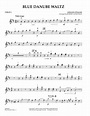 Blue Danube Waltz - Violin 1 Sheet Music | Robert Longfield | Orchestra