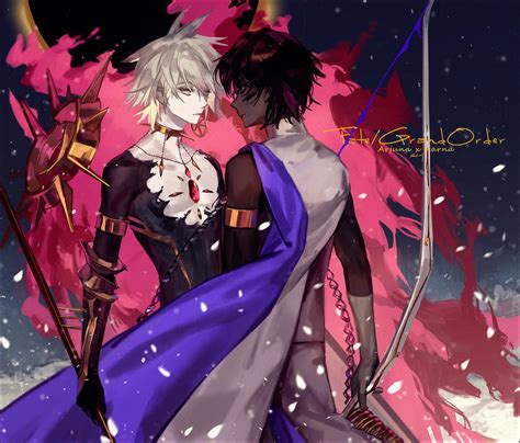 Изображение arjuna and karna fate apocrypha fate grand order and fate series drawn by dith ytk