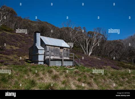 The Silver Brumby Hut Slab Timber Built Mt Hotham In Victorias